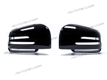 Glossy Black Mirror Cover Caps Replacement for Mercedes Benz W463 W166 G GL GLS ML GLE 2013-2018 mc127