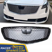 Silver Diamond Front Bumper Grille Grill For 2018-2019 Cadillac XTS fg149