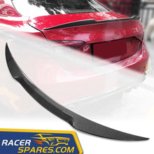 RacerSpares Carbon Fiber Rear Trunk Lip Spoiler For Alfa Romeo Giulia 952 Sedan 2016-2021 af1