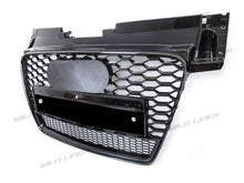 Gloss Black Honeycomb RS-TT Style Front Bumper Grille Grill for AUDI TT 8J 06-14 fg209