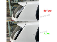 Rear Window Spoiler Side Canard Splitter Gloss Black Set For VW Golf 6 MK6 GTI R GTD 2008-2013 vw11