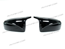 RacerSpares Glossy Black Side Mirror Cover Caps Replacement For BMW X5 X6 E70 E71 2007-2013 mc105