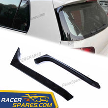 Rear Window Spoiler Side Canard Splitter Gloss Black Set For VW Golf 6 MK6 GTI R GTD 2008-2013 vw11