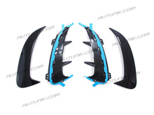 Glossy Black Rear Canards Air Vent Covers for Mercedes Benz W177 Sedan A200 A220 A35 AMG 2019-2022 pz4