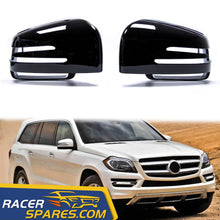 Glossy Black Mirror Cover Caps Replacement for Mercedes Benz W463 W166 G GL GLS ML GLE 2013-2018 mc127