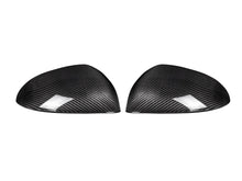 RacerSpares Dry Carbon Fiber Mirror Covers Replace For Mercedes Benz W206 C-Class W223 2022+ mc154