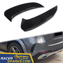 Glossy Black Rear Bumper Spoiler Air Vent Trim Cover for Mercedes Benz GLE W167 GLE450 GLE53 AMG 2020 2021 pz35