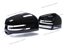 Glossy Black Mirror Cover Caps Replacement for Mercedes Benz W463 W166 G GL GLS ML GLE 2013-2018 mc127