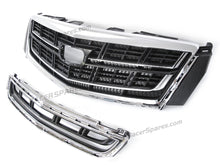 Radiator Front Upper Grille Lower Grill With Chrome Outer Frame For Cadillac XTS 2013-2017 fg200