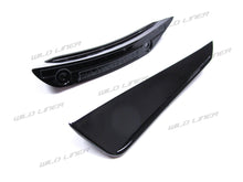 Gloss Black Front Bumper Lip Splitters 4Pcs For Benz W117 CLA Facelift 2017-2019 pz72