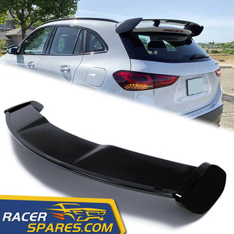 Glossy Black Rear Roof Spoiler Wing for Mercedes Benz GLA H247 GLA200 GLA250 GLA45 AMG 2021-2022 sp4