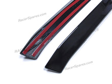 Rear Window Spoiler Side Canard Splitter Gloss Black Set For VW Golf 6 MK6 GTI R GTD 2008-2013 vw11