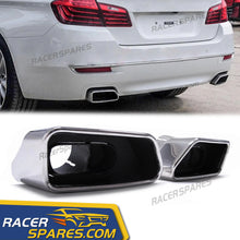 Chrome Exhaust Ppipe Muffler Tips for BMW 5 Series F10 F11 F18 2010-2016 et53