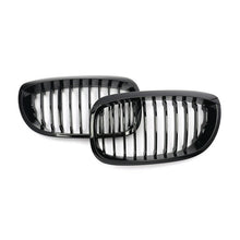 RacerSpares Glossy Black Front Kidney Grille Grill For BMW E46 3-Series 2Door Coupe Convertible LCI 2003-2016
