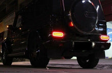 RacerSpares Shadow Smoked LED Rear Lamps Tail Lights For Mercedes Benz W463 G Class 1999-2018