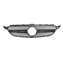 AMG Style Front Grille FIT Mercedes Benz W205 C-CLASS 2015-2018 Black