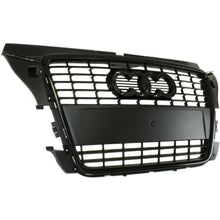 RacerSpares Primed Plastic Front Bumper Grille Grill For 2009-2013 Audi A3 Quattro