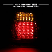 RacerSpares LED Red Clear Tail Lights Taillights For BMW E46 3-Series 4-Door Sedan 1999 2000 2001