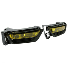 RacerSpares Amber Lens Driving Fog Lamp W/switch Pair For Honda Accord Sedan 2013 2014 2015