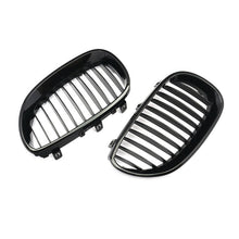 RacerSpares Glossy Black Front Kidney Grille Grill For BMW 5 Series E60 E61 528i 535i 525i 530i 530xi 545i M5 2003-2010