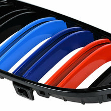 RacerSpares Black M-Color Front Kidney Grill Grille For BMW E92 E93 M3 328i 335i Coupe 2007 2008 2009 2010