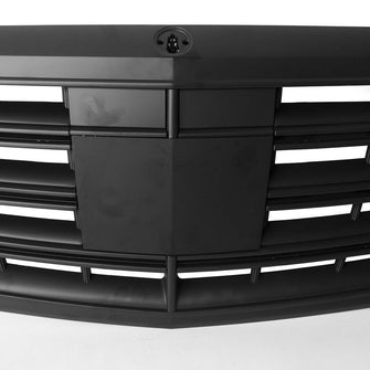 RacerSpares Front Bumper Grill Grille For Mercedes Benz W222 S-CLASS Sedan 2014-2020 W/o Camera Matte Black