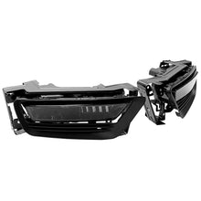 RacerSpares Smoked Lens Bumper Fog Lamps W/ switch Light Bulb For Honda Accord Sedan 2013-2015