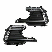 RacerSpares LED DRL Daytime Running Light fits for Hyundai Elantra Sport 2017 2018 W/ Turn Signal