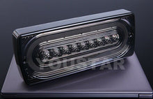 RacerSpares Shadow Smoked LED Rear Lamps Tail Lights For Mercedes Benz W463 G Class 1999-2018