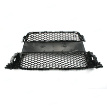 RacerSpares Front Bumper Grille Honeycomb Grill RS5 Style for Audi A5 S5 2008-2012 Glossy Black