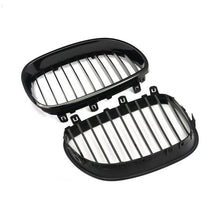 RacerSpares Glossy Black Front Kidney Grille Grill For BMW 5 Series E60 E61 528i 535i 525i 530i 530xi 545i M5 2003-2010