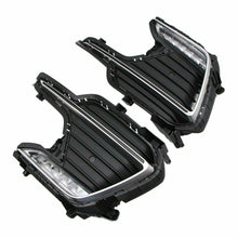 RacerSpares LED DRL Daytime Running Light fits for Hyundai Elantra Sport 2017 2018 W/ Turn Signal