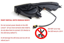 Switchback LED Daytime Running Lights w/ Clear Fog Lamps Kit For Nissan Altima 2013-2015