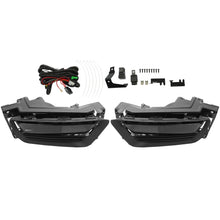 RacerSpares Smoked Lens Bumper Fog Lamps W/ switch Light Bulb For Honda Accord Sedan 2013-2015