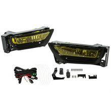 RacerSpares Amber Lens Driving Fog Lamp W/switch Pair For Honda Accord Sedan 2013 2014 2015