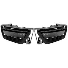 RacerSpares Smoked Lens Bumper Fog Lamps W/ switch Light Bulb For Honda Accord Sedan 2013-2015