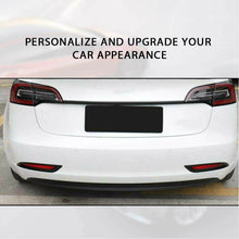 RacerSpares Carbon Fiber Look Rear Fog Light Lamp Cover Trim For Tesla Model 3 2017-2022